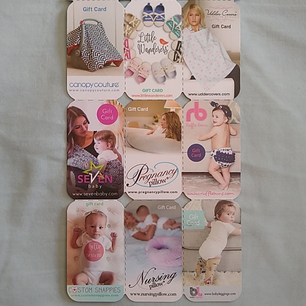 Baby Items Gift Cards